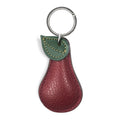 Leather Pear Key Ring