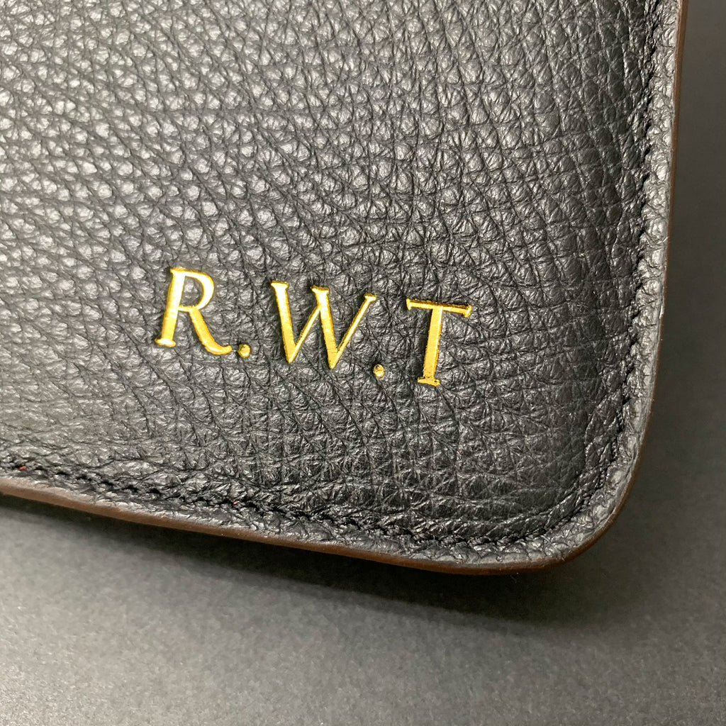 Personalised Leather Notebook